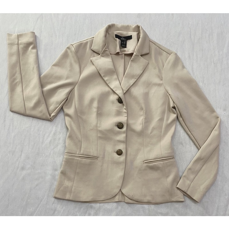 Áo vest vải thun dày màu be Ninomaxx (Size M, L, XL/ Dơ nhẹ) - Thanh lý vnxk