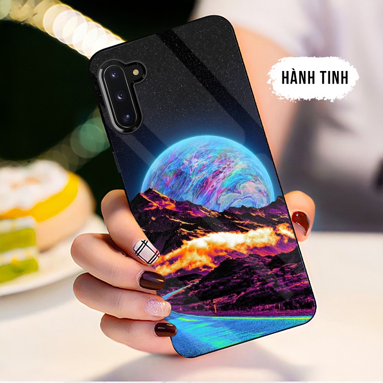 Ốp Lưng SAMSUNG NOTE 10, NOTE 10 LITE, NOTE 10+ Mặt kính cường lực cao cấp, sáng bóng, chất lượng