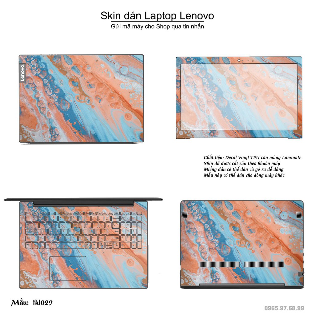 Skin dán Laptop Lenovo in hình thiết kế _nhiều mẫu 6 (inbox mã máy cho Shop)