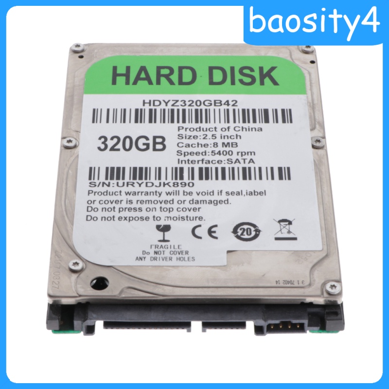 Ổ Cứng Laptop Universla4 2.5 Inch 320gb Sata 2 8m 5400rpm | BigBuy360 - bigbuy360.vn