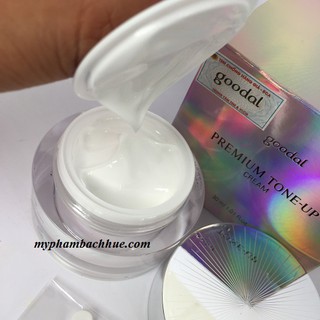 Kem Ốc Sên Dưỡng Trắng Da Goodal Premium Snail Tone Up 30 ml HÀNG CHÍNH HÃNG NHẬP KHẨU HÀN QUỐC 100%