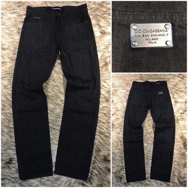[Tặng tất ] QUẦN JEANS NAM ỐNG SUÔNG DOLCE.size 28 - 34 chất vải bò không co giãn | BigBuy360 - bigbuy360.vn