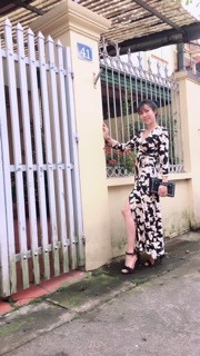 Đầm thun lạnh chất đẹp(có ảnh thật)