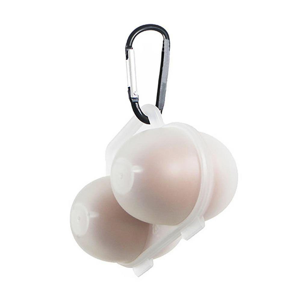 Hộp Đựng Trứng Màu Ngà Giá Đỡ