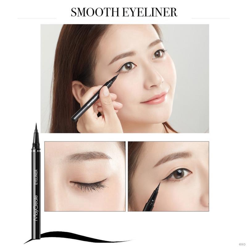 Bút kẻ mắt MAYCREATE tồn tại 24h chống thấm nước hàng chất lượng cao