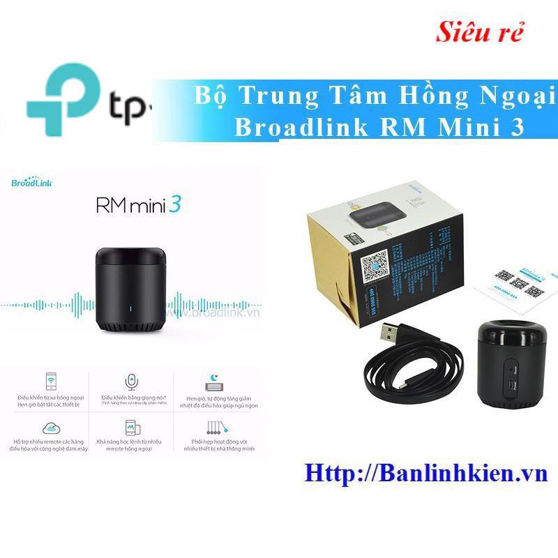 Bộ Trung Tâm Hồng Ngoại Broadlink RM Mini 3