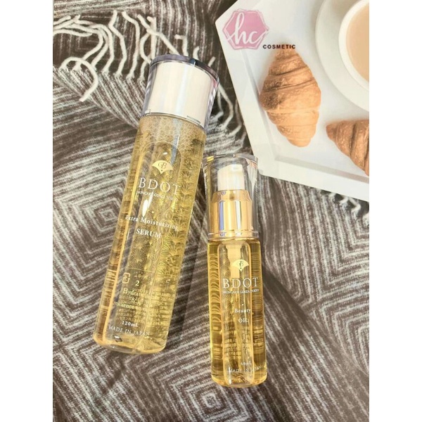 Serum dưỡng da Bdot của Nhật, giúp da căng bóng tươi trẻ giảm mụn thâm - Hương Chất Cosmetic