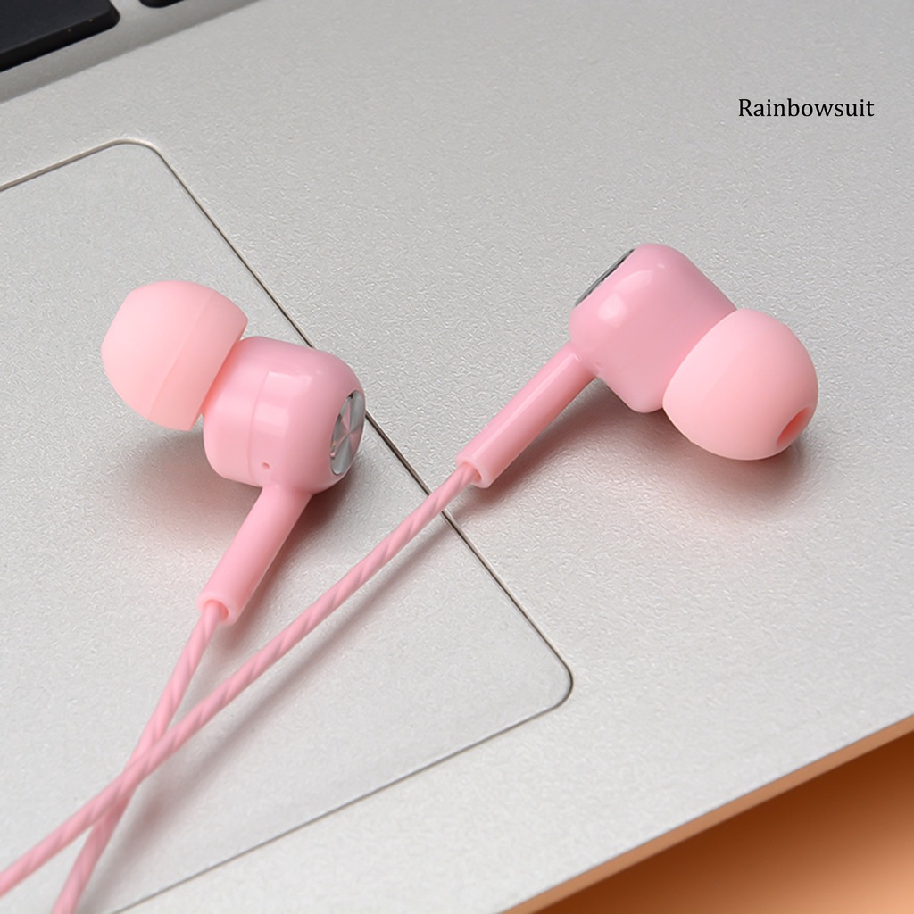 RB- S32 Universal 3.5mm L-shaped Plug Wired Earphone for Phone