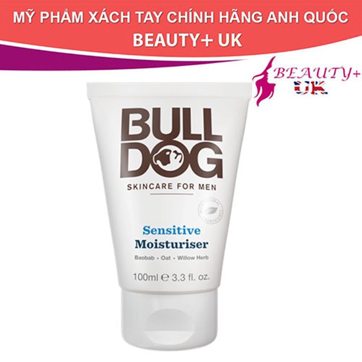 Kem dưỡng ẩm Bulldog Moisturiser Skincare dành cho nam giới 100ml