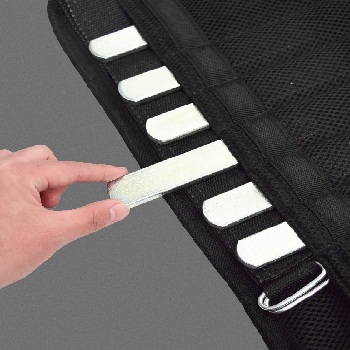 Áo Tạ 6kg đến 10Kg đã bao gồm tạ, Áo tạ thể lực hỗ trợ tập luyện giảm mỡ tăng cơ nâng cao thể lực sức bật và sức bền