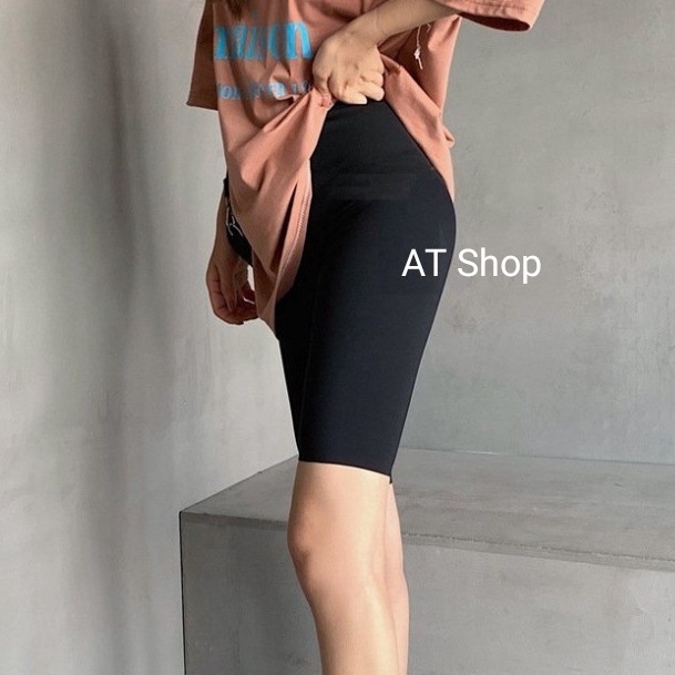 [ Loại 1 Cao Cấp ] Quần legging ngố ngắn đùi ôm tôn dáng, nâng mông nữ cạp cao, legging lưng dài đẹp bó sát tập gym.