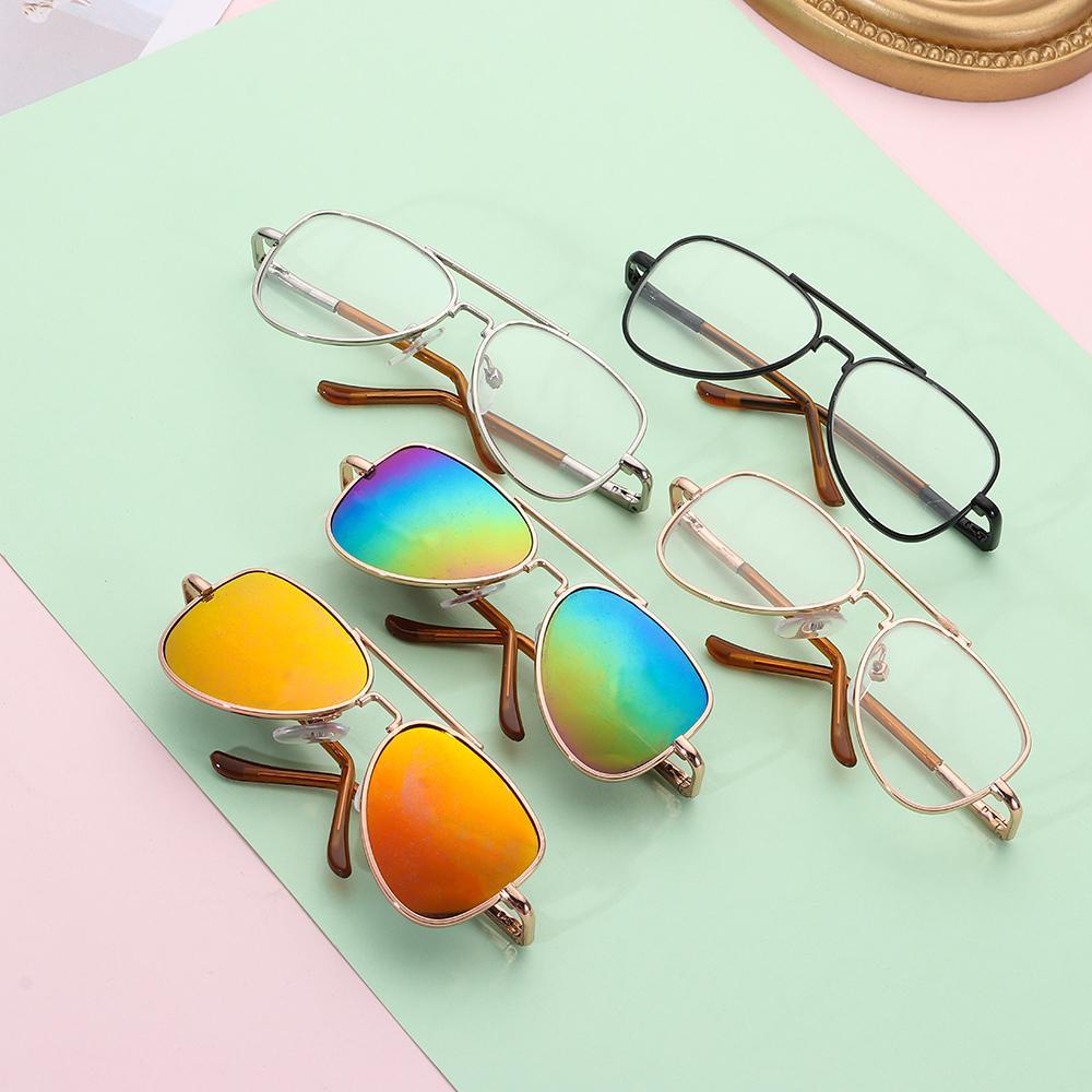 Gọng Kính Hình Oval 5 Màu Dễ Thương Cho Búp Bê BJD 1 / 31 / 4