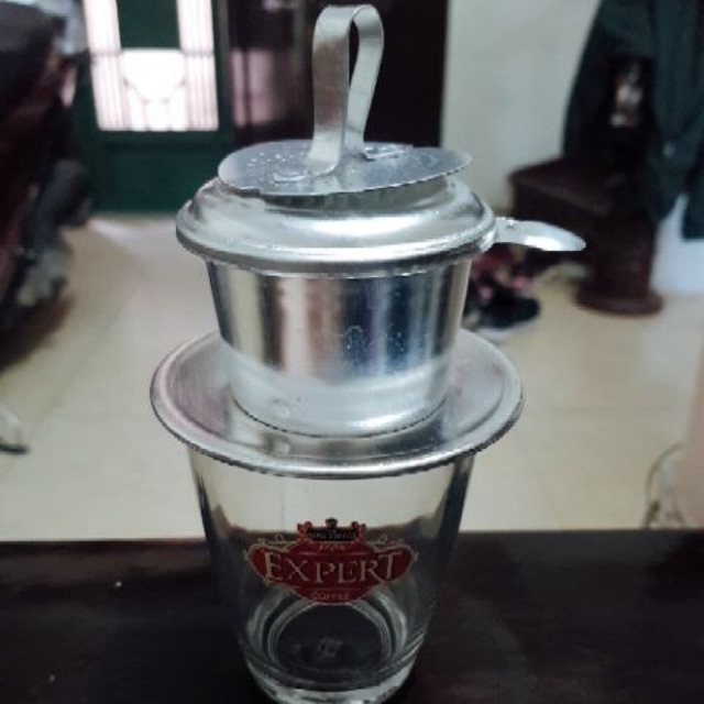 Phin cafe nhôm logo trung nguyên