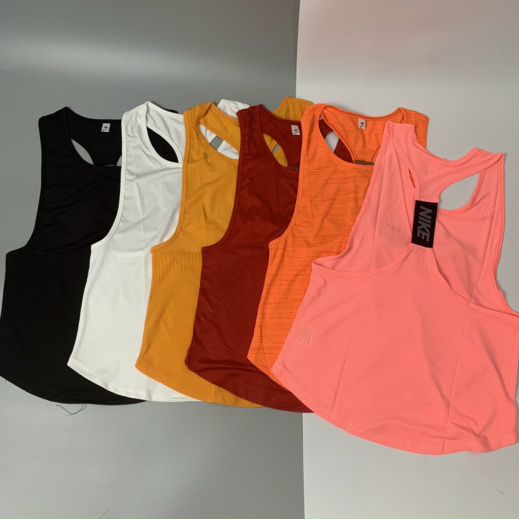 Áo tập gym nữ, áo tanktop vải thun lưới thông thoáng mồ hôi, phong cách thể thao cá tính