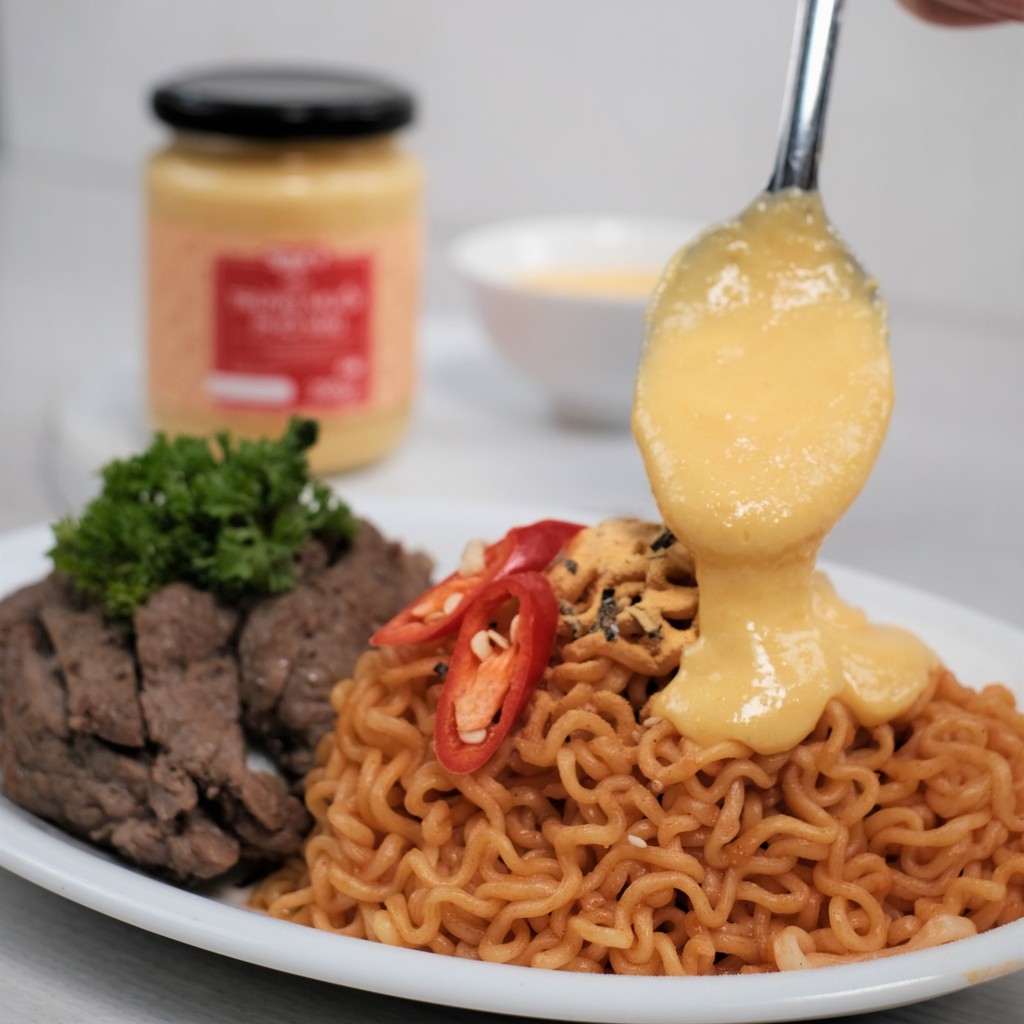 Sốt Trứng Muối Phô Mai Saucy 200gr