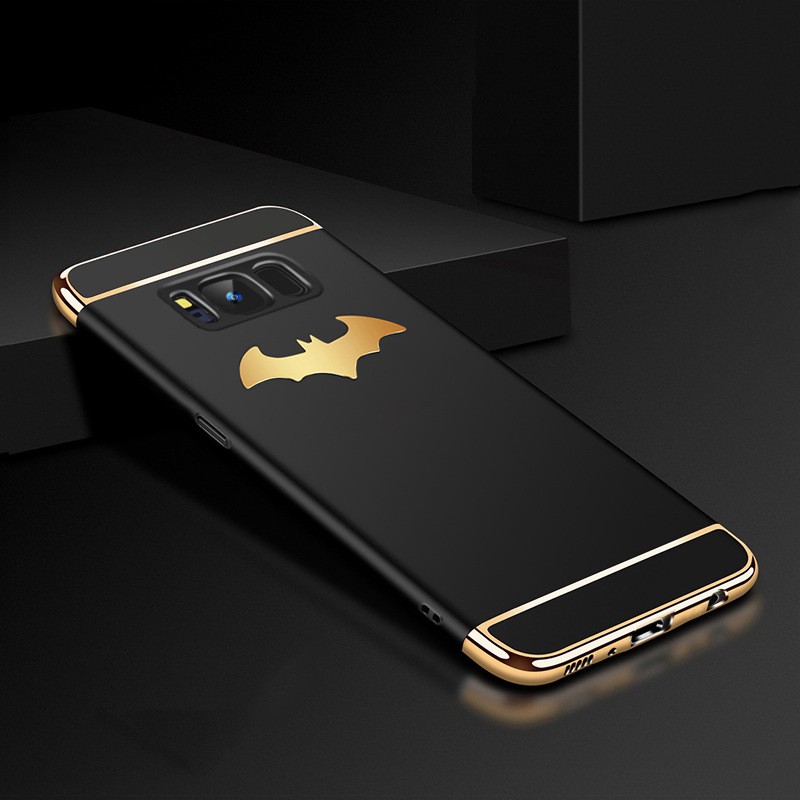 Ốp Điện Thoại Cứng Siêu Mỏng Chống Sốc Mạ Viền Hình Batman Cho Samsung Galaxy S6edge S6edgeplus S7 S7edge