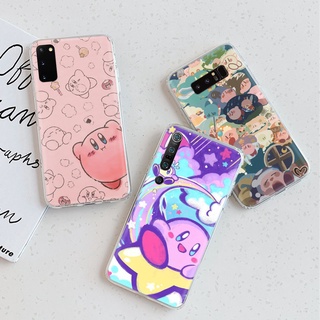Ốp Điện Thoại Mềm Trong Suốt Hình Kirby Game Tt112 Cho Samsung Galaxy Note 8 9 Lite 10 Plus 20 Ultra