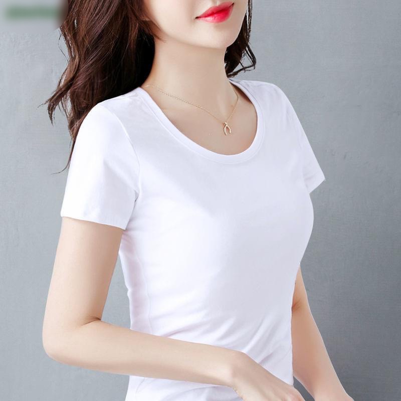 Áo Thun Nữ BODY Tay Ngắn Cổ Tim MunMunStore Chất Thun Lạnh Thoáng Mát - Co Giãn - Thấm Hút Mồ Hôi 2