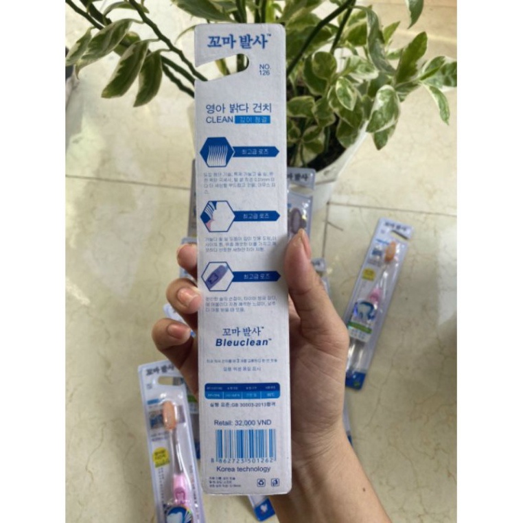 Bàn Chải Đánh Răng ❤️𝑭𝒓𝒆𝒆𝒔𝒉𝒊𝒑❤️ Bàn Chải Đánh Răng Hàn Quốc Siêu Mềm 0,01mm No 126