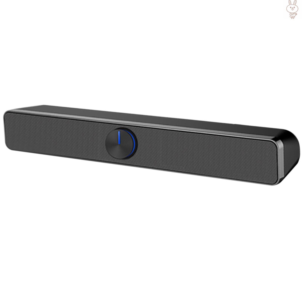 Loa Máy Tính Có Dây Cổng Usb Ol Sada V-193 3.5mm Âm Thanh Siêu Trầm Cho Pc Laptop Tablet Mp3 Mp4