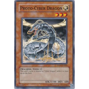Thẻ bài Yugioh - TCG - Proto-Cyber Dragon / DP04-EN004'