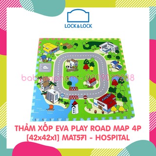 Thảm Xốp Eva Play Road Map 4P Lock&Lock MAT571 MAT572 MAT573 [42*42*1CM]