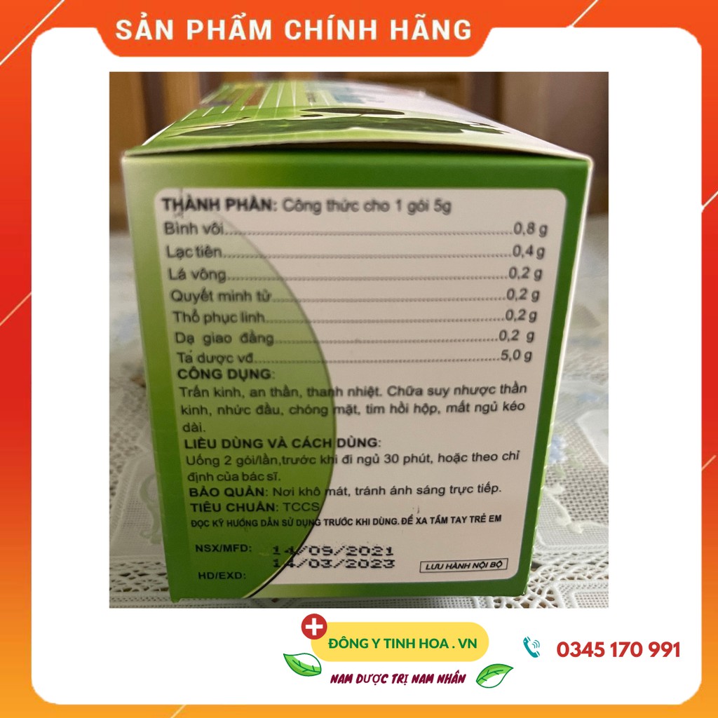 Cốm an thần viện YHCT Quân Đội