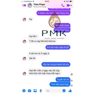 Tinh Dầu Long Đờm, Ho, Sổ Mũi ( Phúc Minh Khang )