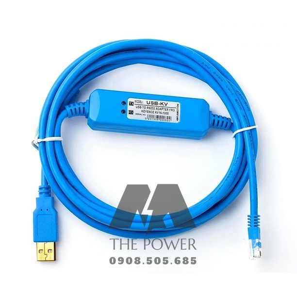 Cáp lập trình PLC Keyence USB-KV