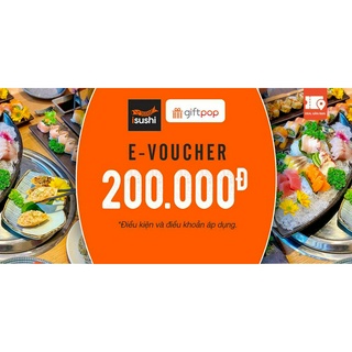 E Voucher ISUSHI 200.000