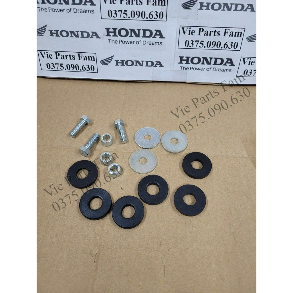 Bộ ốc cao su ghi đông sọ khỉ Dream, Wave, Future