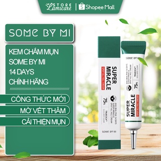Kem chấm mụn Some By Mi 14 days super miracle spot all kill cream 30ml Lamicare