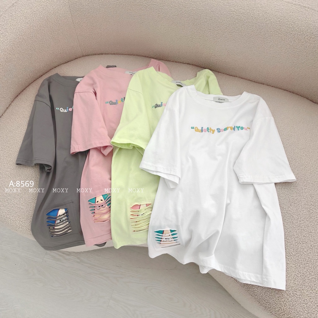 SP008569-Áo thun chữ thêu