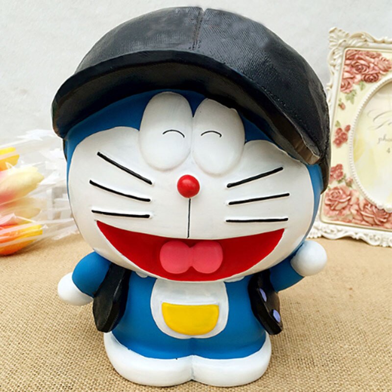 Hộp Đựng Tiền Tiết Kiệm Hình Mèo Máy Doraemon Dễ Thương Sáng Tạo