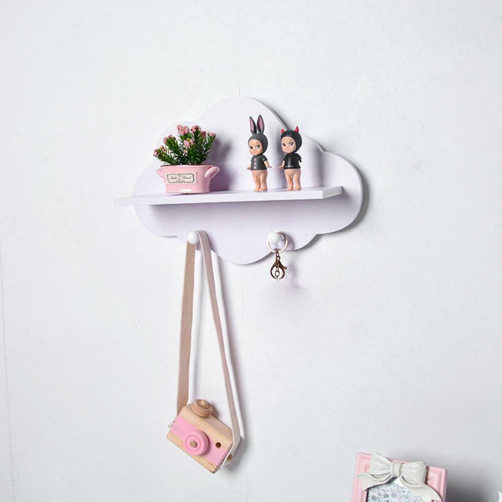 Creative Star Moon Shaped Hanger Cloud-hat Clothes Hanging Home Shelf Hooks G0M9