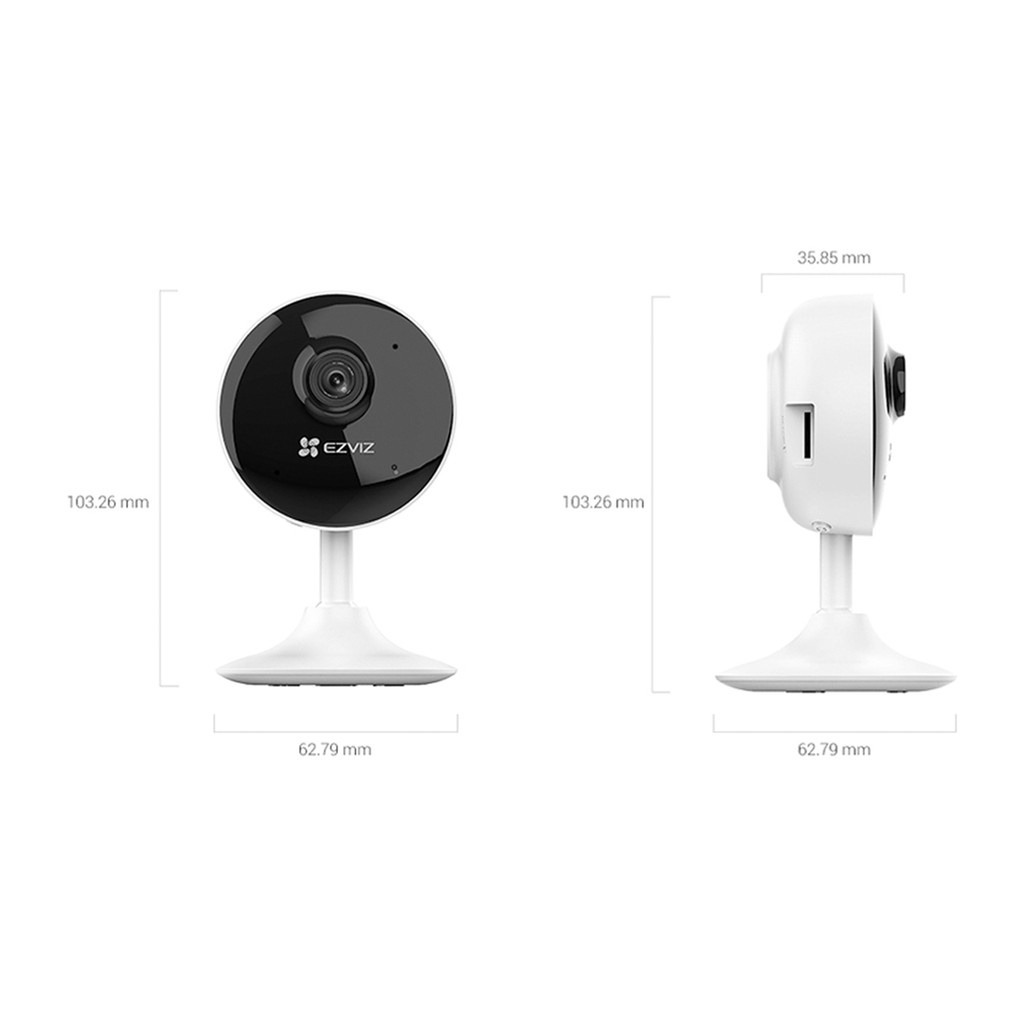 Camera Wifi IP Ezviz 2MP C1C 1080P Góc Quay Rộng - Hàng chính hãng ( BH 2 năm)