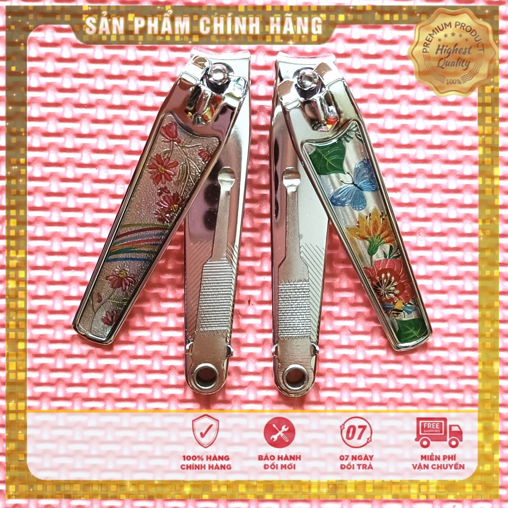 Siêu rẻ Bấm móng tay, bấm móng chân bằng thép không gỉ chất lượng cao (mẫu ngẫu nhiên)