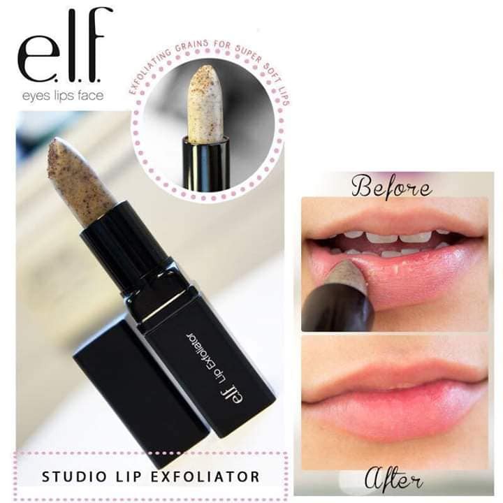 SON TẨY TẾ BÀO CHẾT MÔI ELF LIP EXFOLIATOR CLEAR