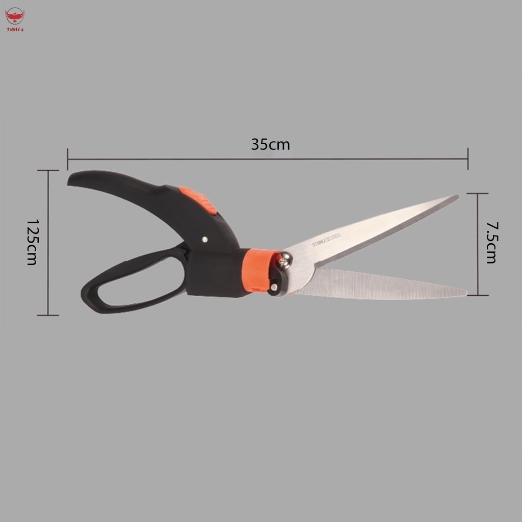 Kéo Cắt Cỏ Cầm Tay Đầu Xoay 360 Độ Tiện Dụng