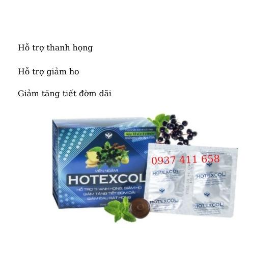 KẸO NGẬM GIẢM HO THANH HỌNG HOTEXCOL