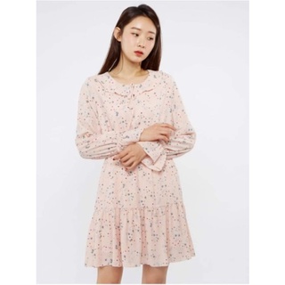 Váy hoa chun eo cổ bèo | m i x x o