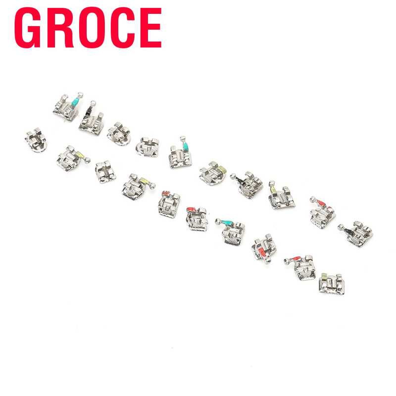 Set 20 mắc cài chỉnh nha làm từ kim loại chất lượng cao