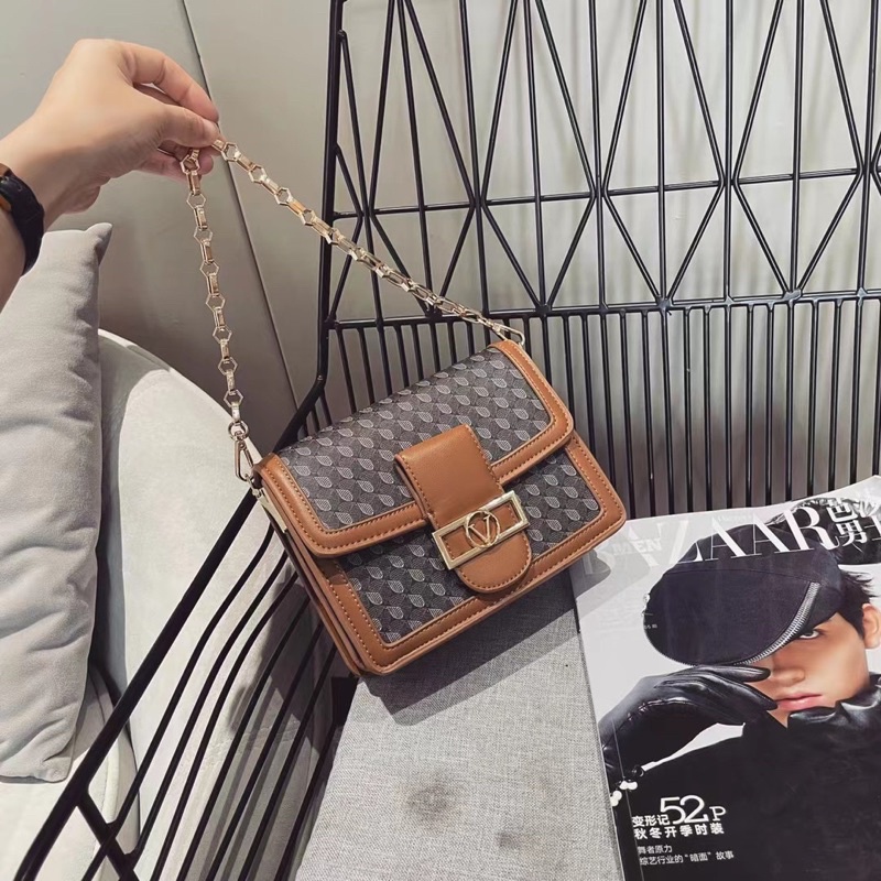 ORDER - TÚI MESSENGER FORM VUÔNG PHỐI MÀU CỰC XINH