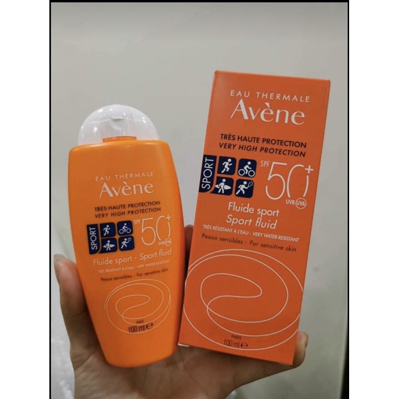 KEM CHỐNG NẮNG AVÈNE SPORT FLUID SPF50+++ 100ml