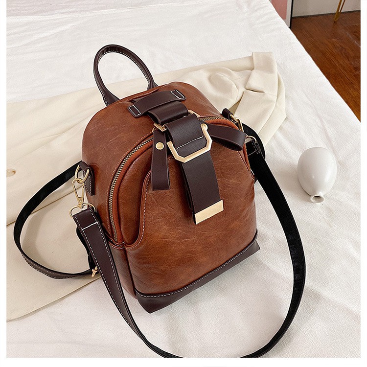 Balo Nữ Mini Túi đeo chéo Hàn Quốc nhập khẩu Da Mềm Nhiều Ngăn Tiện Dụng | BigBuy360 - bigbuy360.vn