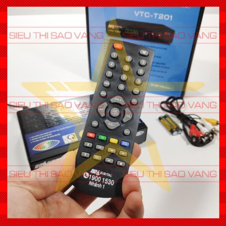 Đầu thu kĩ thuật số mặt đất DVB T2 VTC T201 - BH 12 tháng