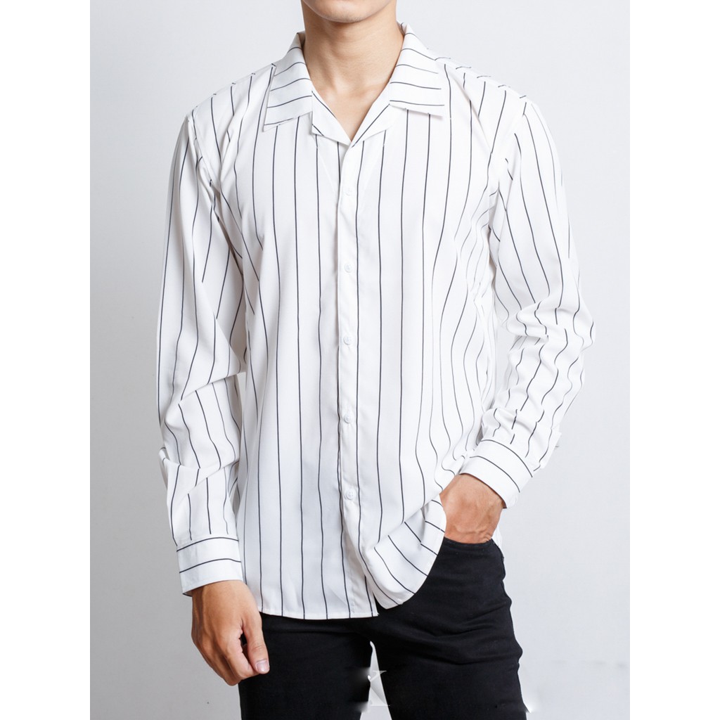 Sơ Mi Cổ Vest Nam Nữ Chất Lụa Mịn Không Nhăn