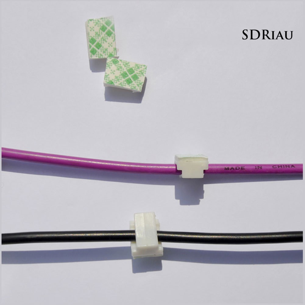 Bộ 40 Kẹp Cố Định Dây Cáp Tiện Dụng Trên Xe Ô Tô
