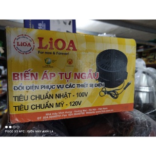 đổi nguồn 220v sang 110v  Lioa [1200v]