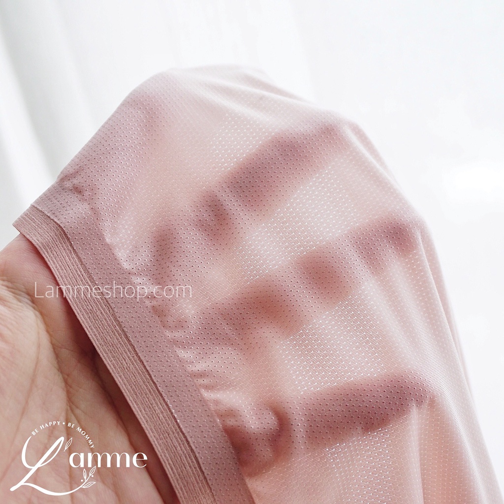 Quần lót set lụa thông hơi (4c) đáy kháng khuấn, cạp chéo viền mềm sản phẩm của LAMME
